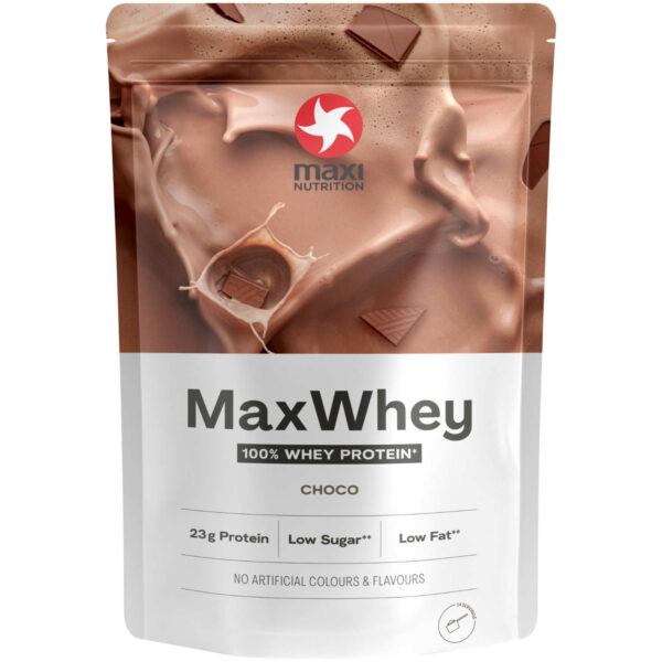 MaxiNutrition MaxWhey Protein Chocolate Doypack 420g – Verpackung