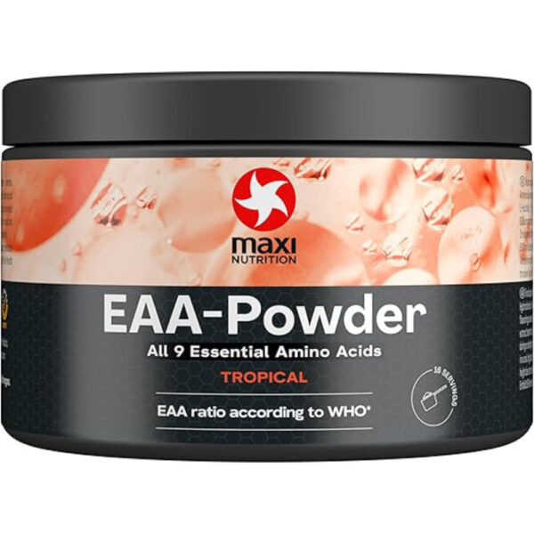 MaxiNutrition EAA Powder Tropical 250g – Verpackung