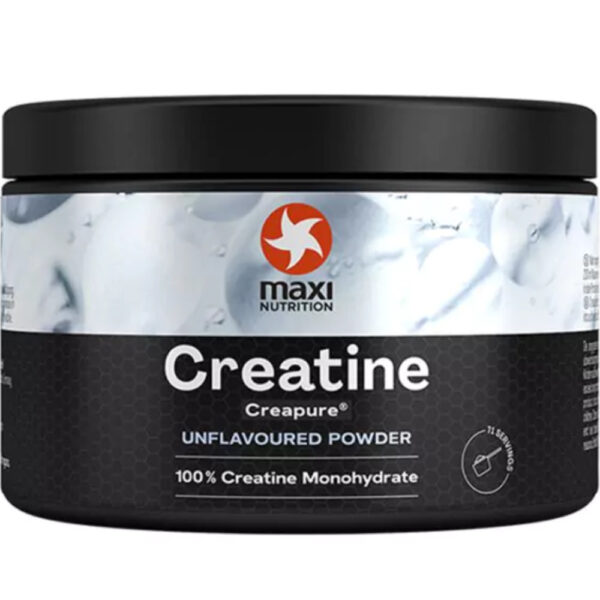 MaxiNutrition 100% Creatine Monohydrate Kreatin-Pulver 250g – Verpackung