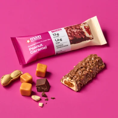 MaxiNutrition Creamy Core Protein Bar Peanut Caramel 45g – Mood