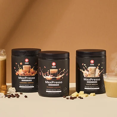 MaxiNutrition MaxPresso Protein Kaffee – alle drei Sorten